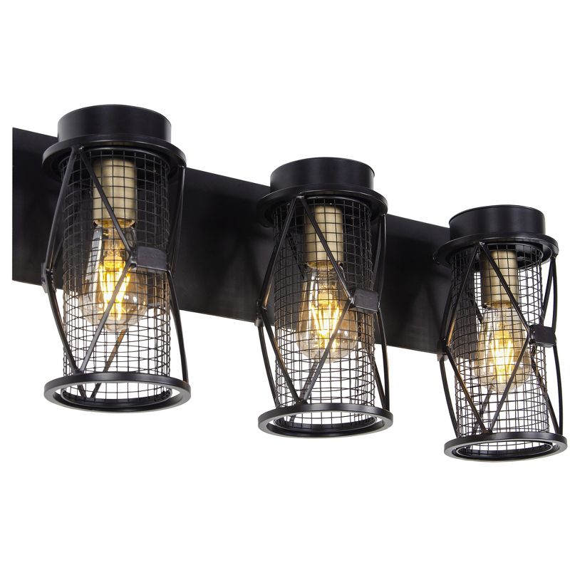 11" Harlequin 3 Light Bath Fixture Warm Bronze/Gold - Varaluz