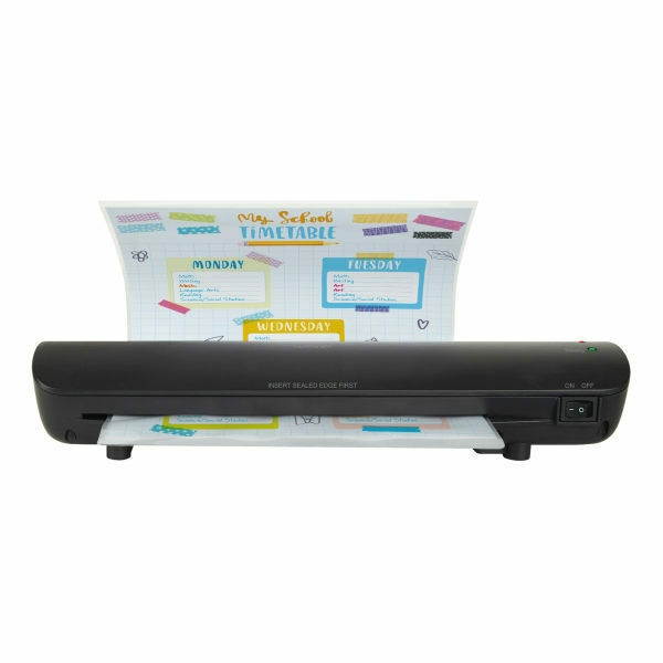 Office Depot Brand Thermal Laminator, 9" Width, Black, L410-A