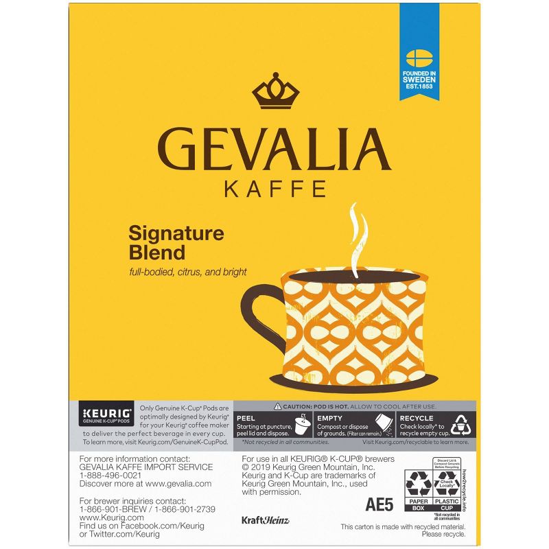 Gevalia Signature Blend Medium Roast Coffee Pods - 24ct