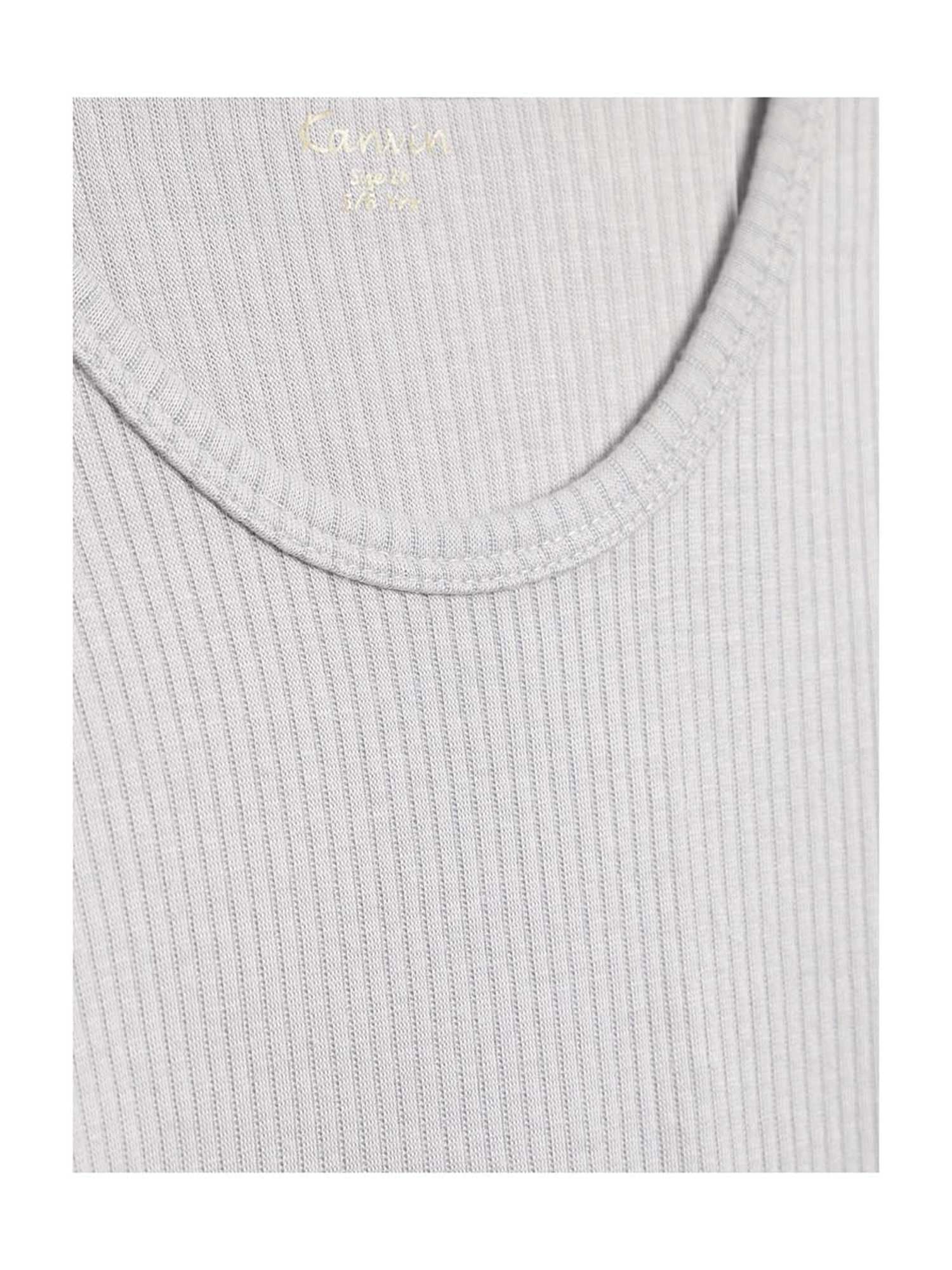 Kanvin Kids Grey Regular Fit Thermal Tops - Set of 2