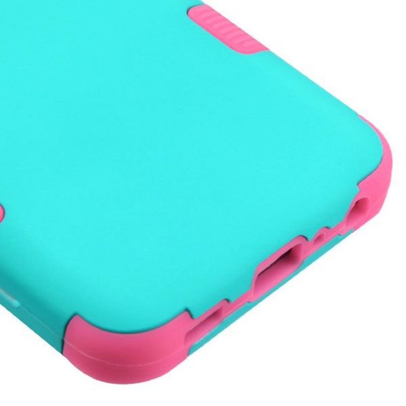 MYBAT For LG K40 Teal Pink Tuff Hard TPU Hybrid Case Cover