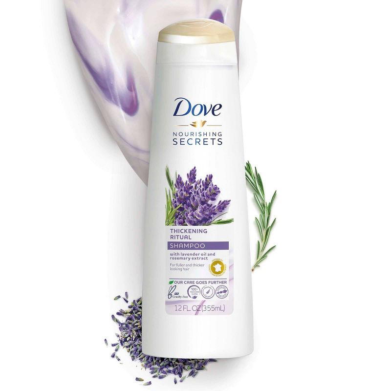 Dove Nourishing Secrets Volume Shampoo for Thinning Hair Thickening Ritual - 12 fl oz