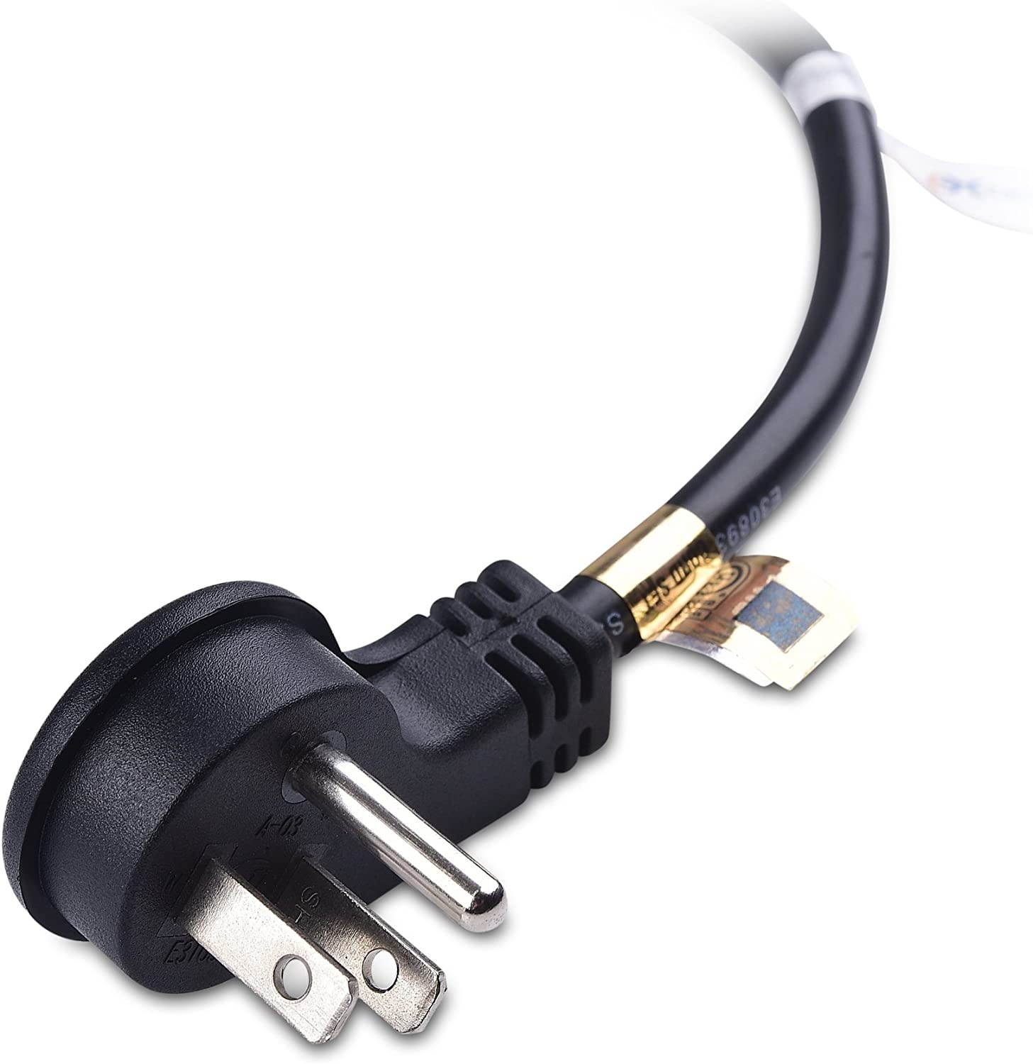 Audiophile AC Power Cable -  10AWG HiFi Power Cord 5FT