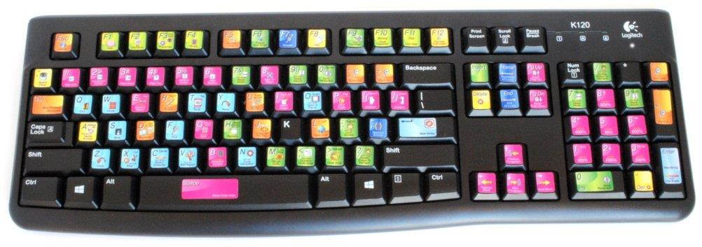 Adobe Dreamweaver - New Editing Stickers for Keyboard
