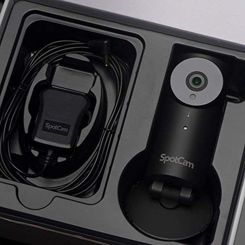 SpotCam FHD Pro Wireless Home Security Camera, 1080p HD, Indoor/Outdoor, Night Vision, Two-way Audio, Motion & Sound Alert, Alarm Siren, for Home/Office/Baby/Nanny/Pet, with FREE Fulltime Cloud Record