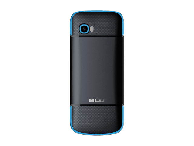 BLU T276T Jenny TV 2.8 Unlocked GSM Quad-Band Dual SIM Phone (Black/Blue)