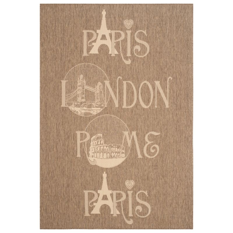 6'x9' Oval Woven letters Accent Rug Blue - Carpets For Kids