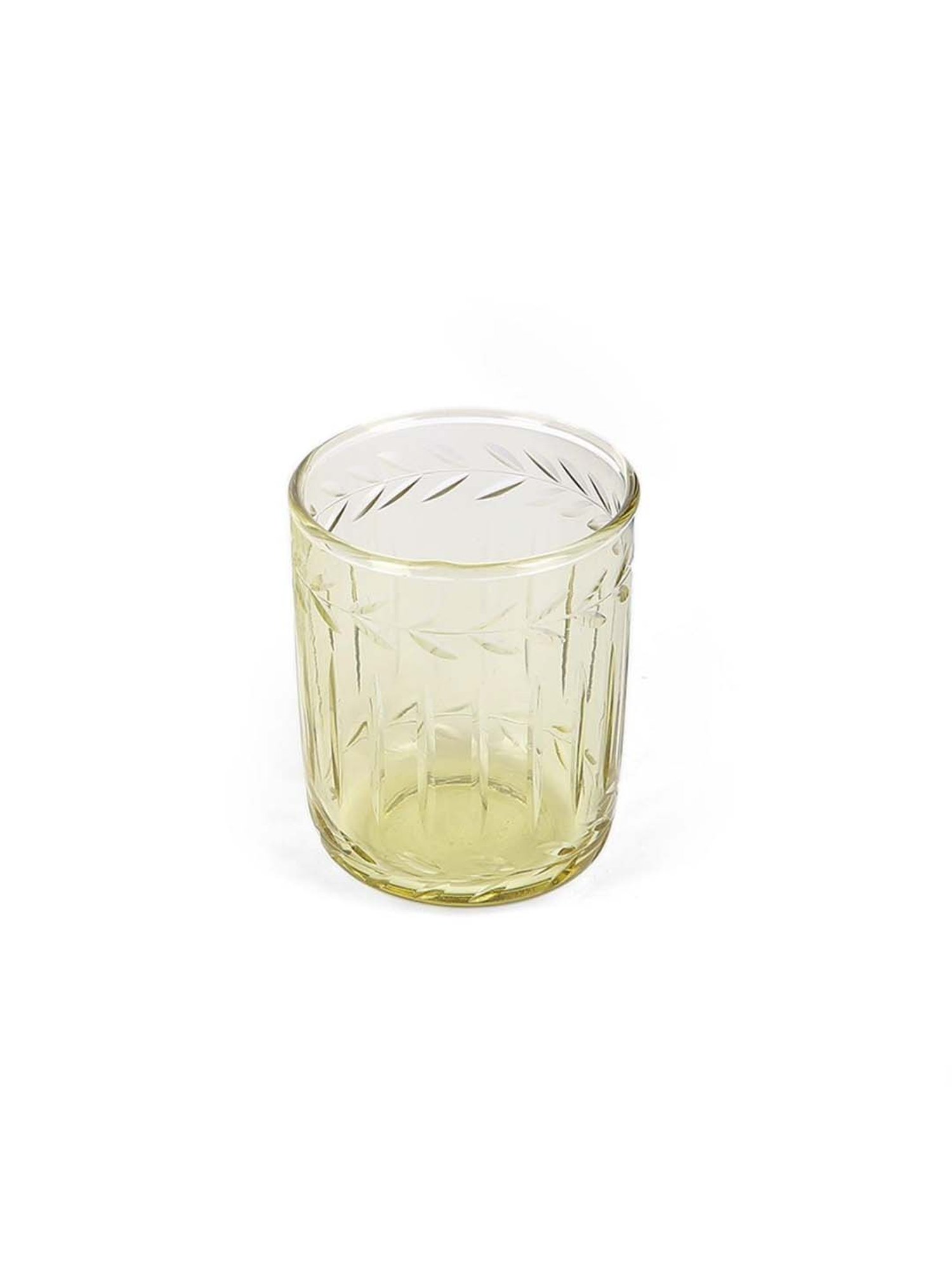 Home4U 'Javion' Light Yellow Glass Carafe (1 L) - Set of 1