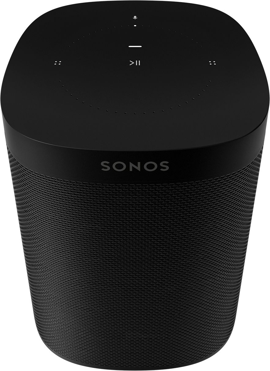 Sonos One Gen 2 Voice Controlled Powerful Smart Speaker with Alexa - Black