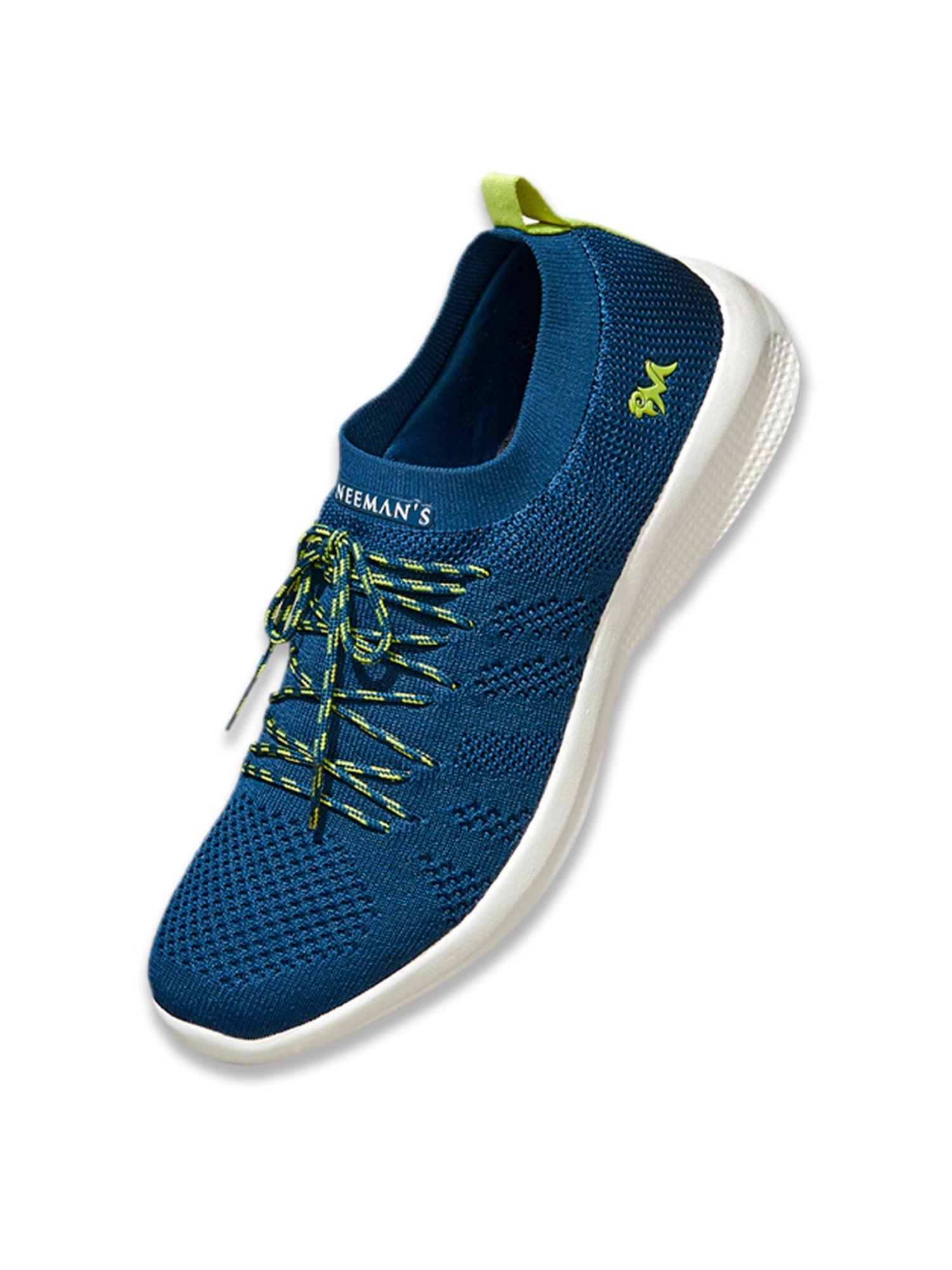 Neemans Men's The Regular Teal Blue Casual Sneakers