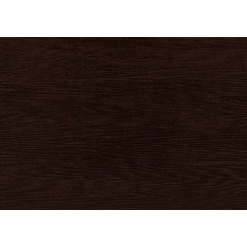 Contemporary Minimalist Cappuccino Top Computer Desk - Silver Metal - EveryRoom