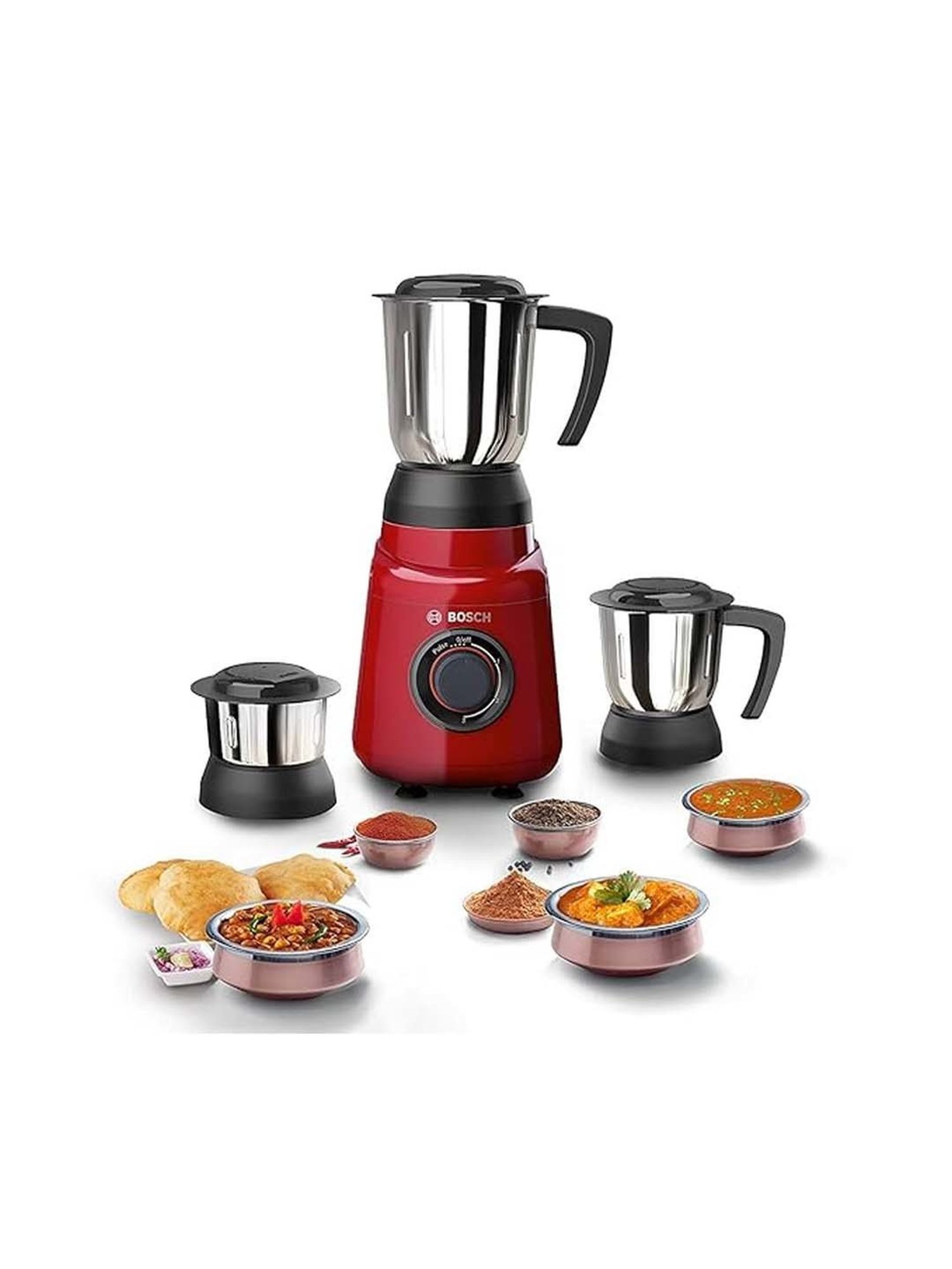 Bosch 500W Mixer Grinder with 3 jars