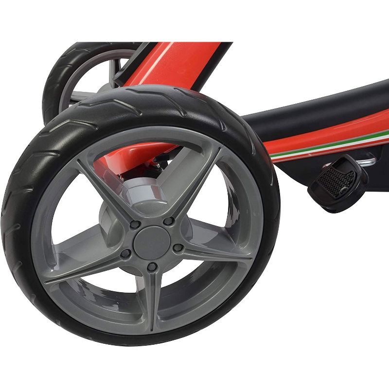 Best Ride On Cars Kids Toddler Ferrari Pedal 4 Wheel Go Kart Riding Toy Vehicle for Kids Ages 2 to 6 Years Old, Red