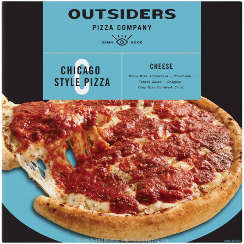 Outsiders Pizza Company Chicago Style Cheese Frozen Pizza - 33.3oz