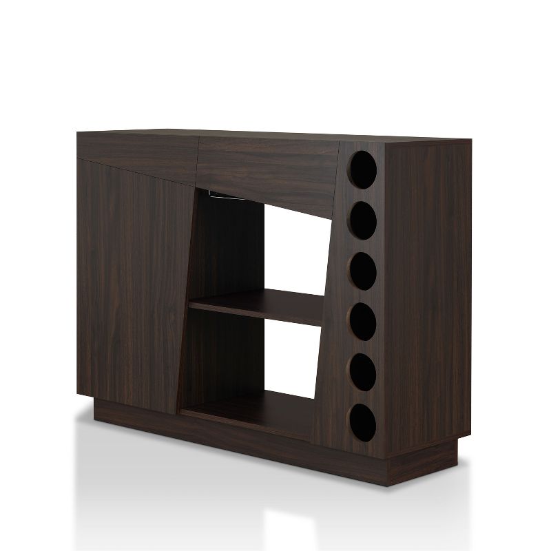 Karly Wine Cabinet Red Brown - miBasics