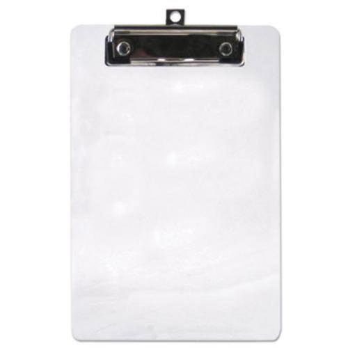 5-1/2" x 8-1/2" Clipboard, Clear SAUNDERS 00516