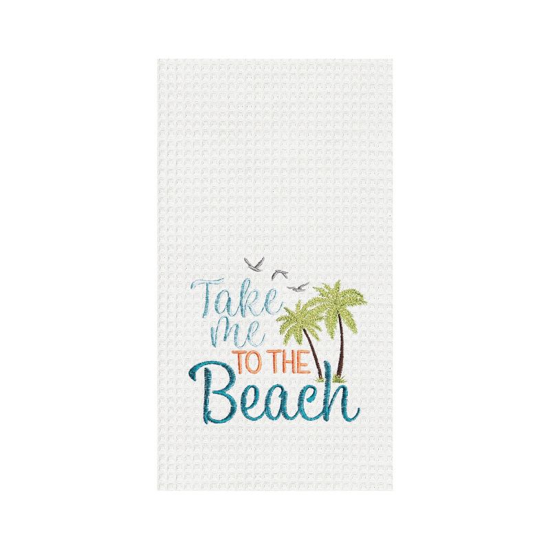 Iveta Abolina Peace Hands Tan Beach Towel - Deny Designs