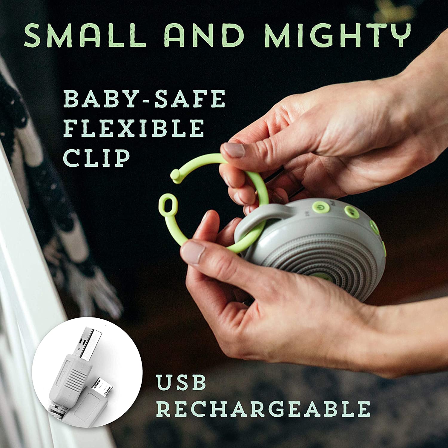 Marpac Hushh White Noise Sound Machine for Baby