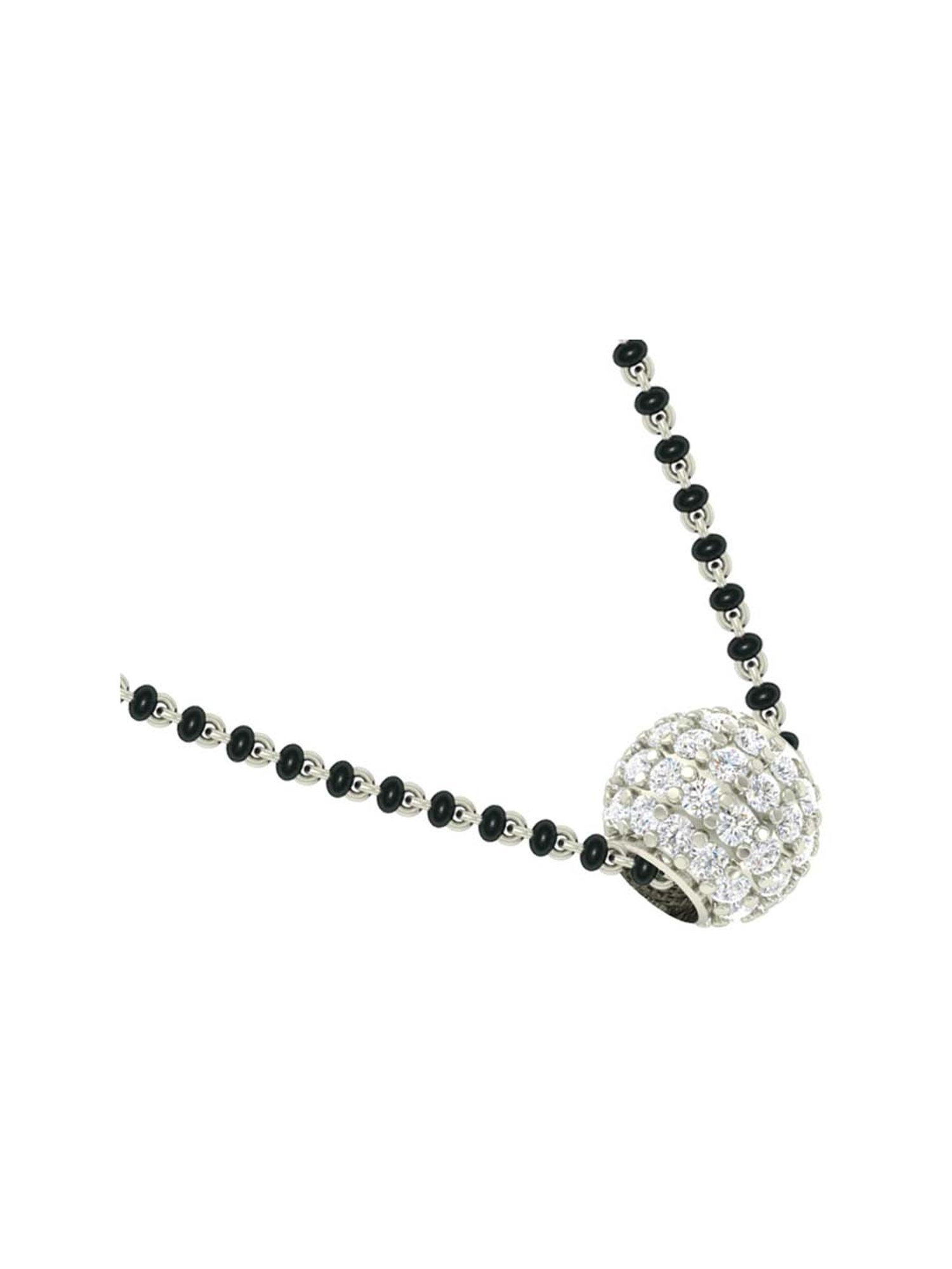 Clara Ball 92.5 Sterling Silver Mangalsutra