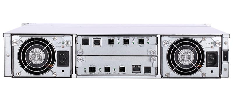 RAID Machine D5224RM 2.5" 24-bay 12G SAS Rackmount JBOD Dual Expander / High Availability
