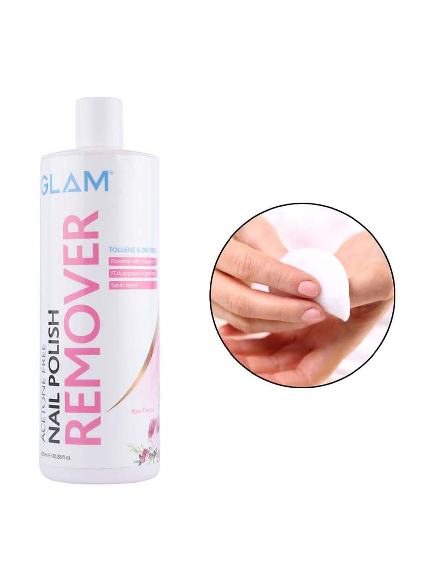 GLAM Nail Wipes Lavender Fragrance - 36 Wipes