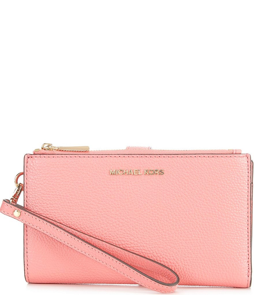 HOBO Link Leather Zip Wristlet