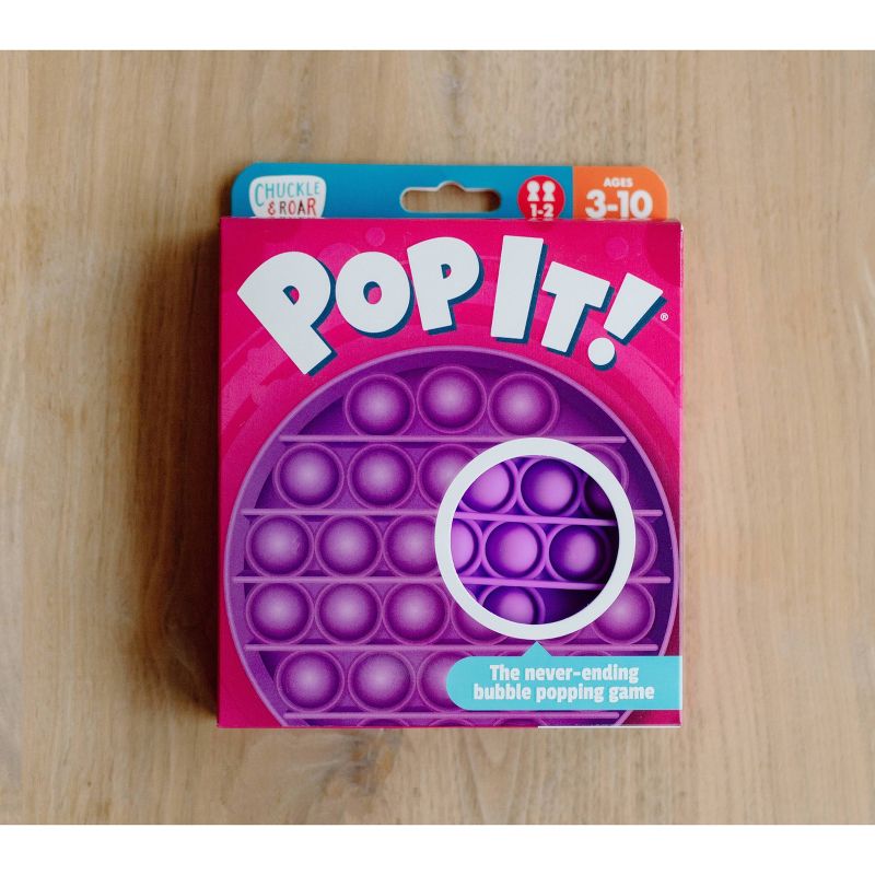 Chuckle & Roar Pop It! Game - Purple