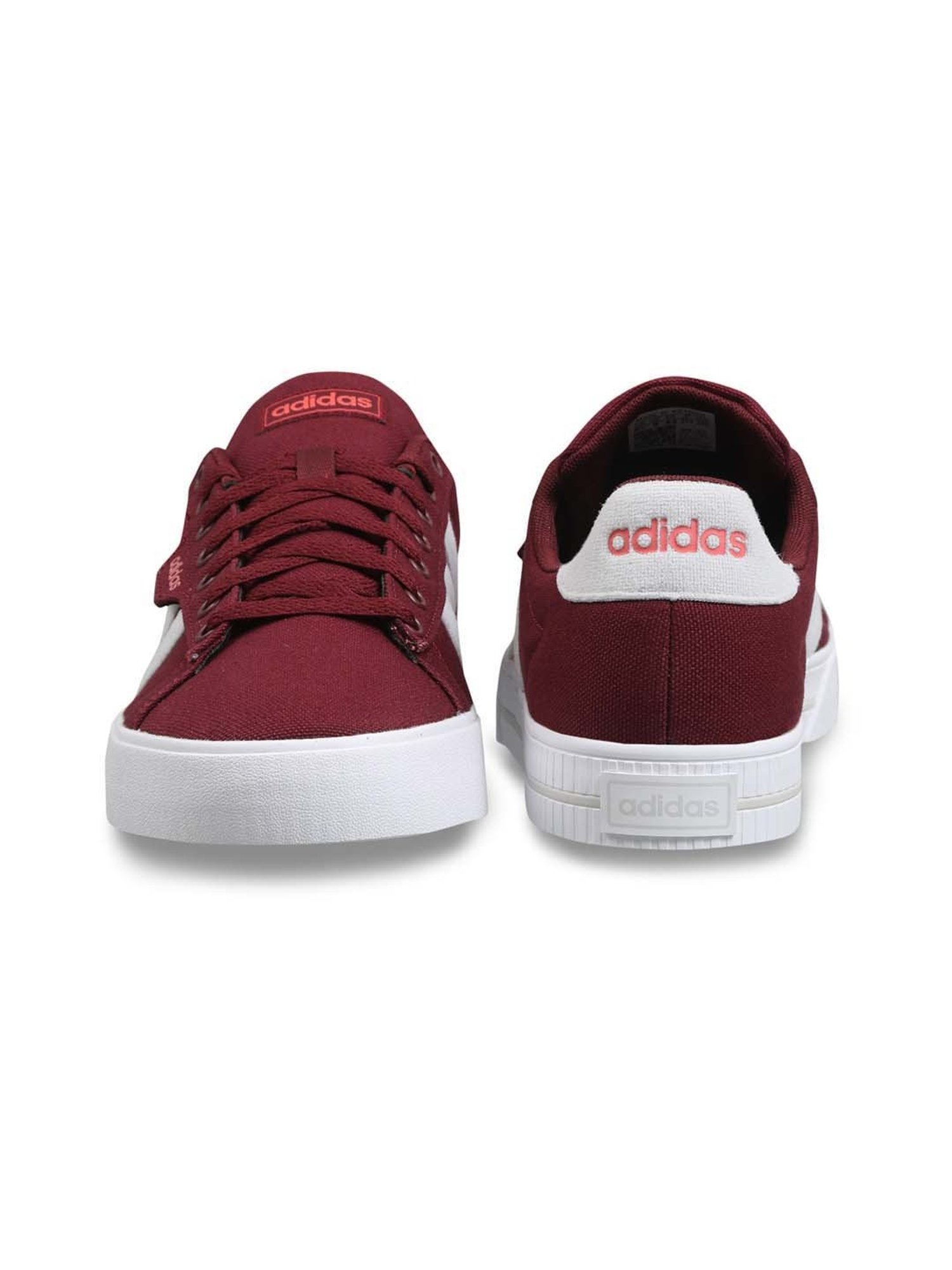 Adidas Men's DAILY 3.0 Red Skateboarding Shoes