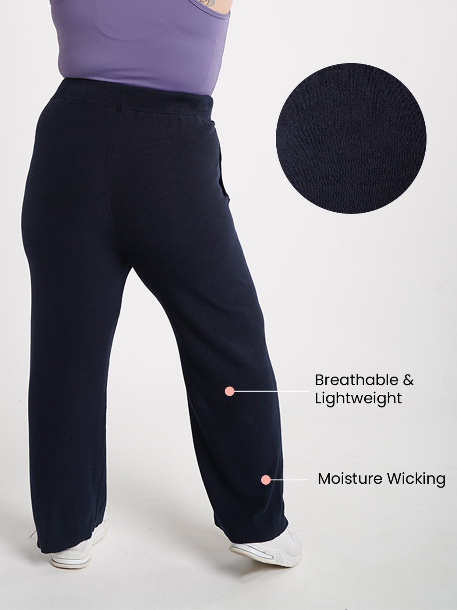 KENDALL + KYLIE White Printed Sports Tights