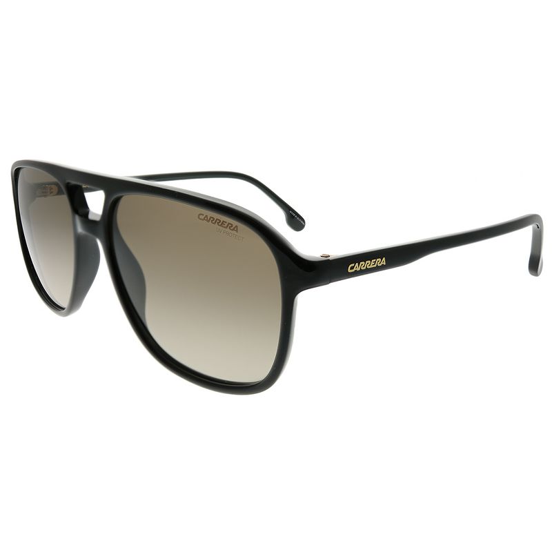Carrera 173/S 807 HA Unisex Aviator Sunglasses Black 56mm