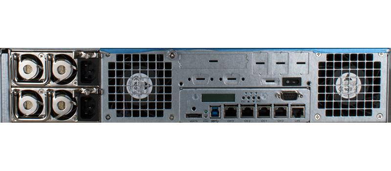 RAID Machine I6224RM 2.5" 24-bay iSCSI + eSATA + USB3 SAN Rackmount Enclosure w/ Redundant PSU