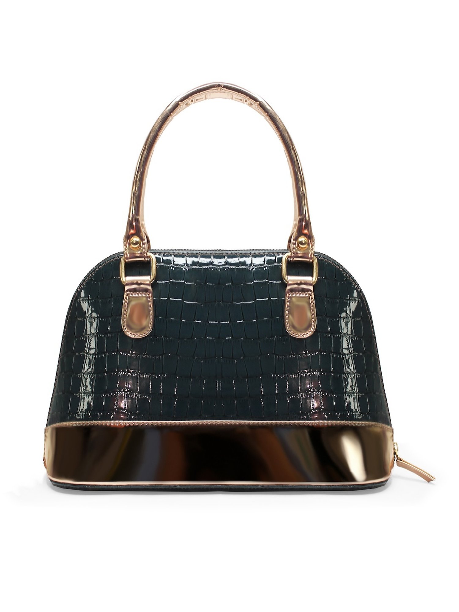 Modern Myth Blue Textured Medium Handbag