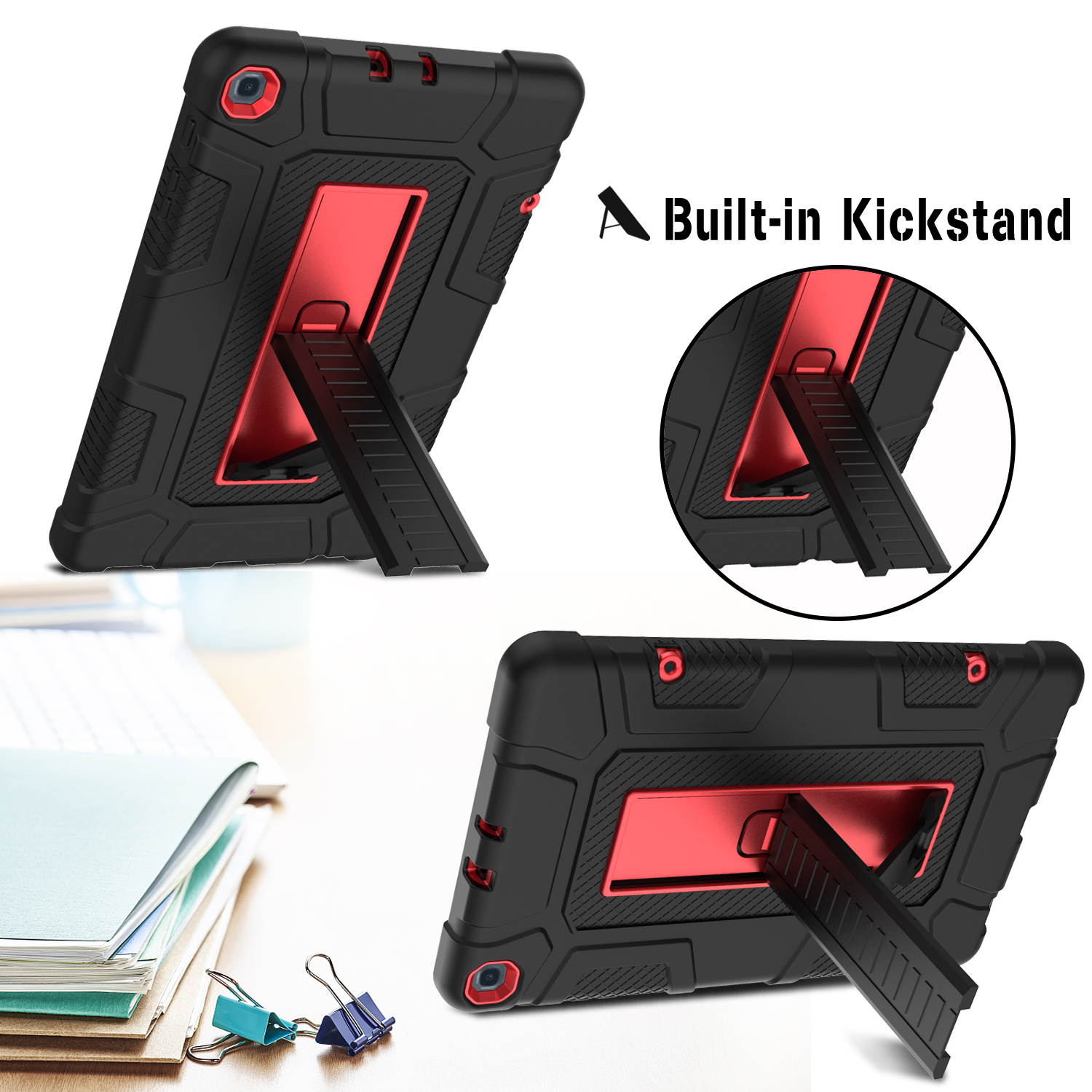 Donwell For Samsung Galaxy Tab A 10.1" 2019 SM-T510 Shockproof Tablet Stand Case Cover