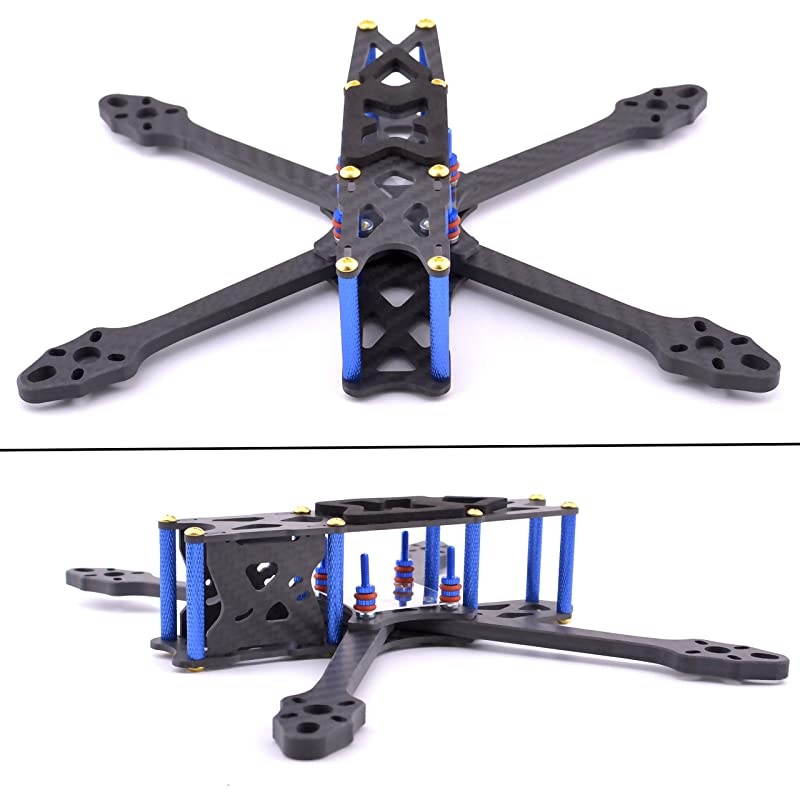 Strech X5 V2 215mm FPV Racing Drone Frame Carbon Fiber Freestyle FPV Frame with 5.5mm Arm