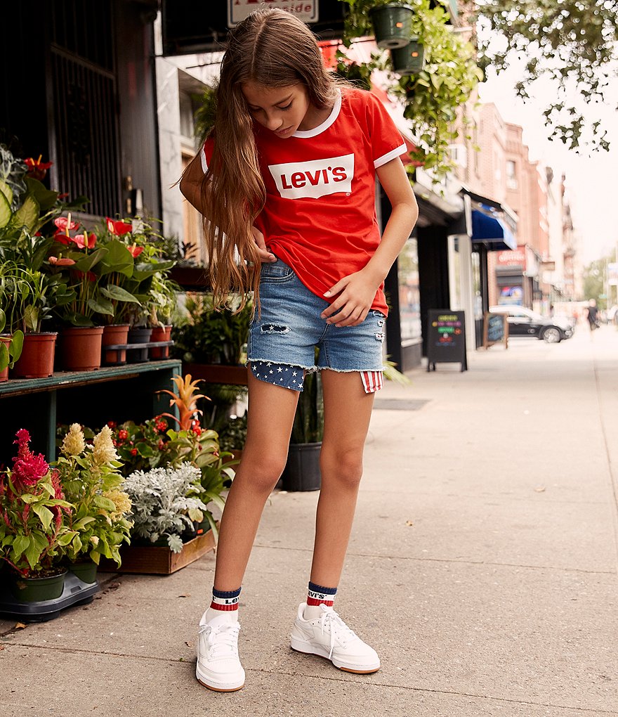 Barbie Big Girls 7-16 Short-Sleeve Follow Your Dreams Graphic Tee