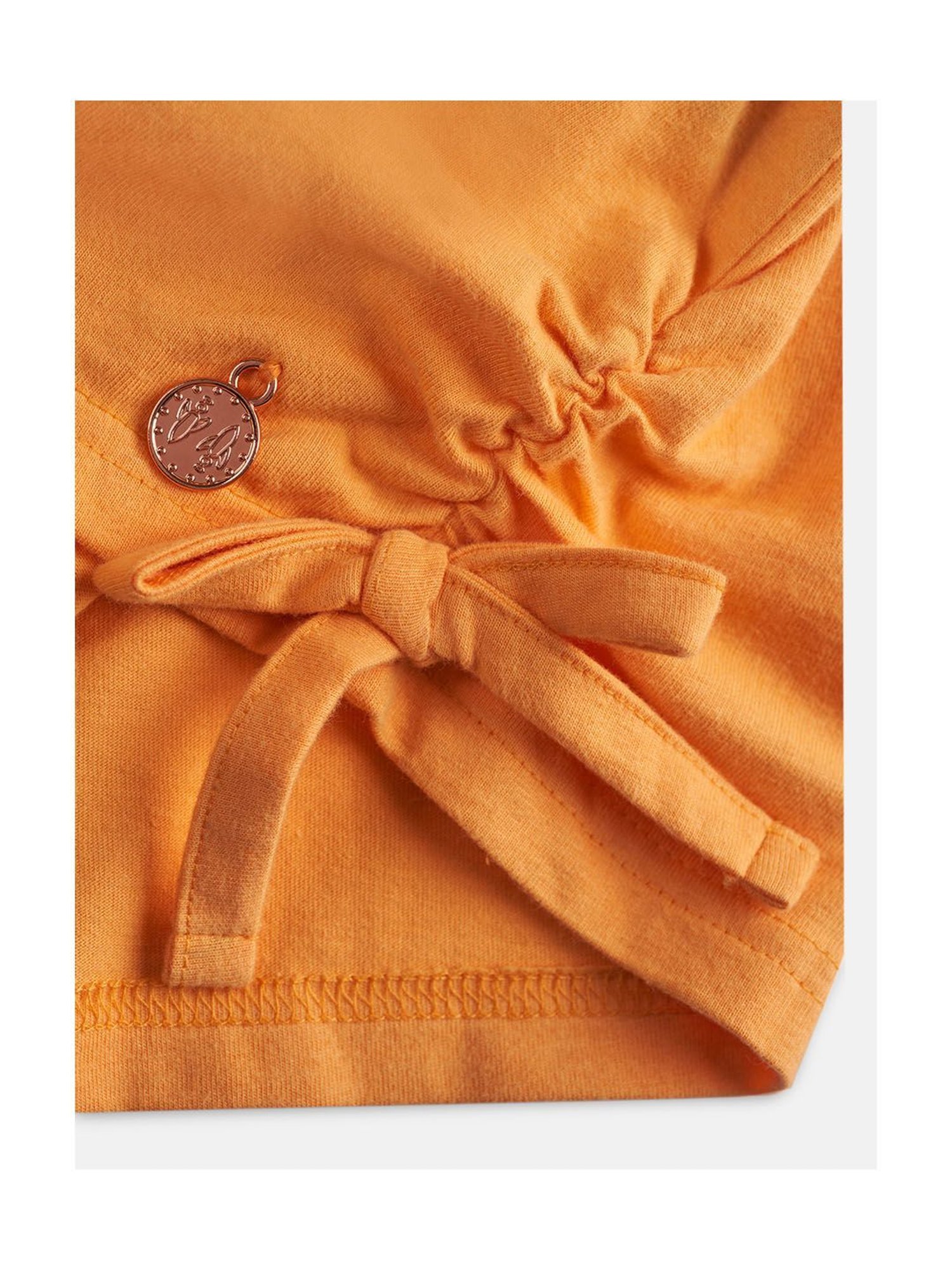 Angel & Rocket Kids Orange Printed T-Shirt