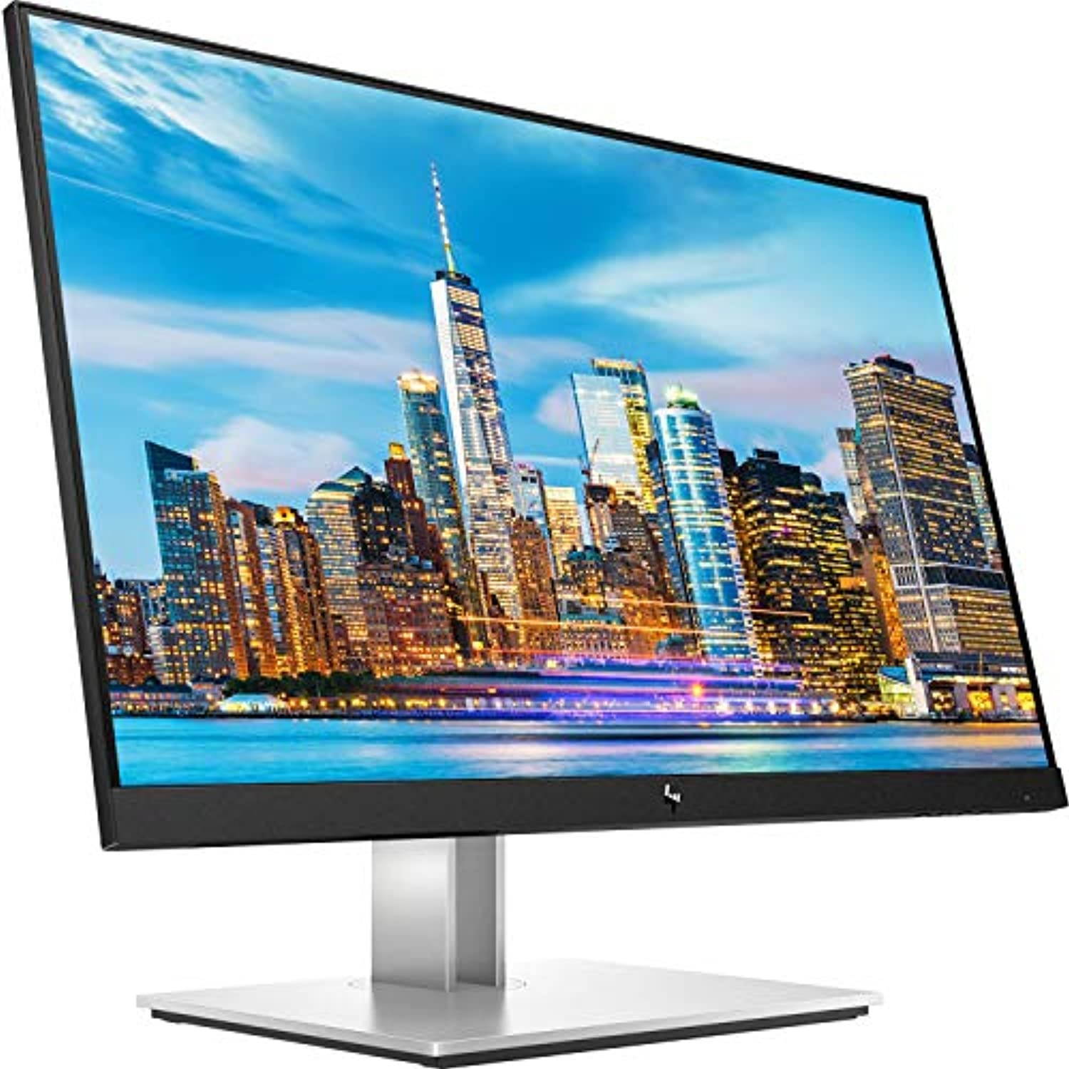 HP EliteDisplay E24 G4 24 Inch 1920 x 1080 Full HD IPS LED-Backlit LCD Monitor Bundle with HDMI, VGA, DisplayPort, Gel Mouse Pad, and MK270 Wireless Keyboard and Mouse Combo (ASIHLAMZ393)