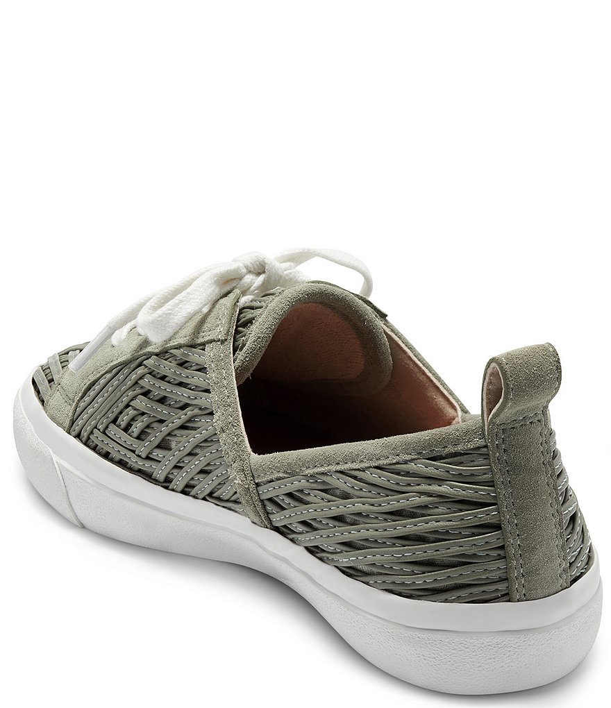 Kendall + Kylie Women's Anthracite Leopard EZORA 2.0 Low Top Lace Up Multi Sneakers