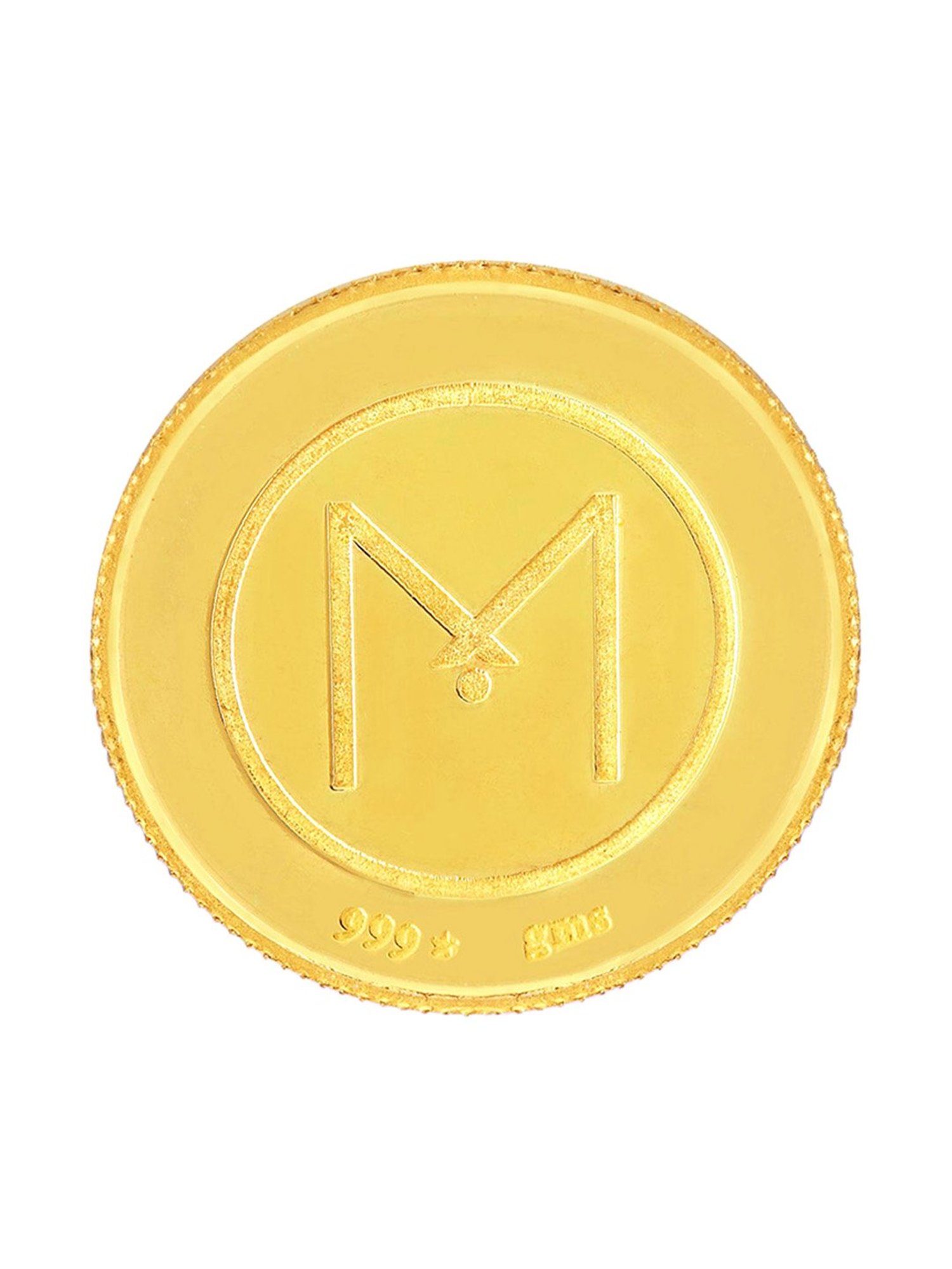 Malabar Gold and Diamonds 24k (999) 5gm Gold Coin