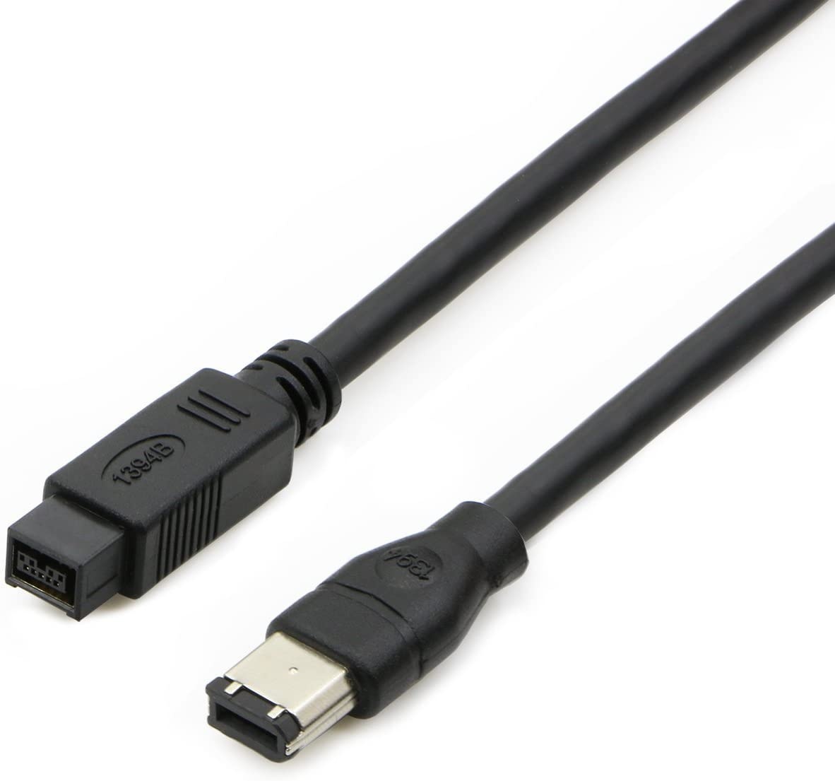 FireWire 800 to 400 9 to 6 pin Cable (9pin 6pin) 6FT, IEEE 1394 Firewire 800 9-pin/6-pin Cable 6 Feet(9 pin to 6 pin)