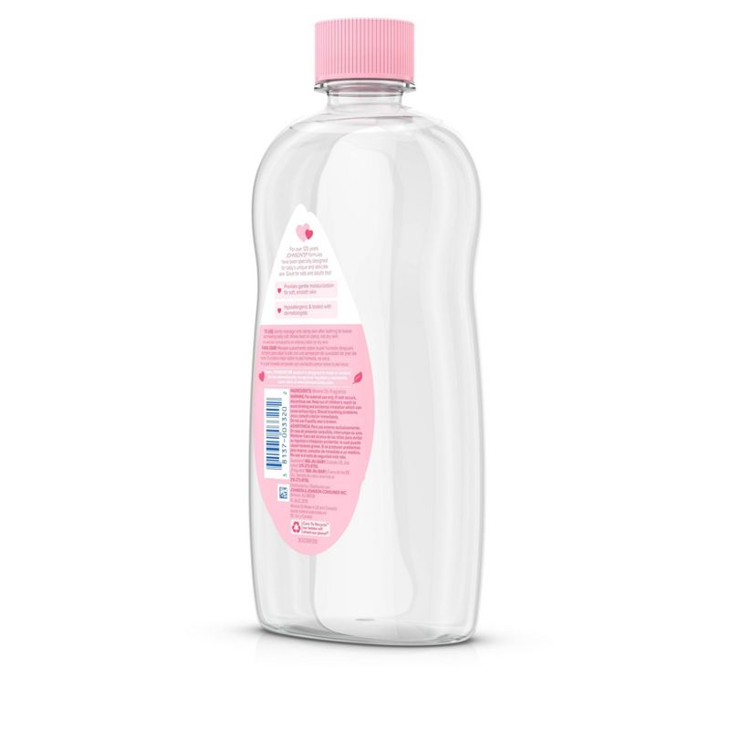 Johnson's Baby Oil Original Mineral - 20oz