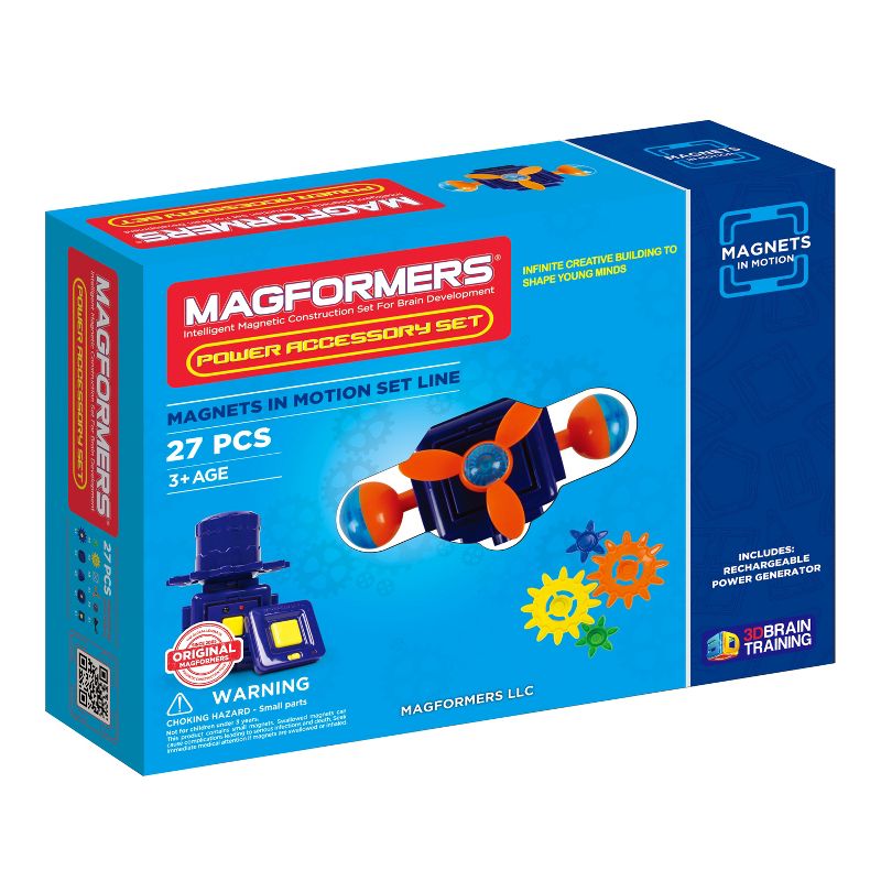 Magformers Magnets in Motion Power Accessory Set - 27Pc