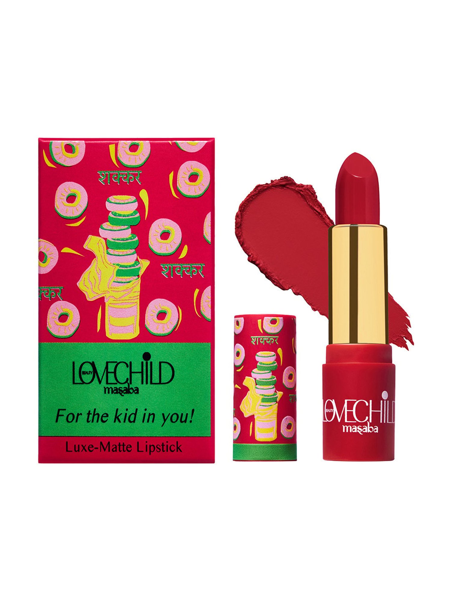 LoveChild Masaba For the Kid in You! Luxe-Matte Lipstick Twisted - 4 gm