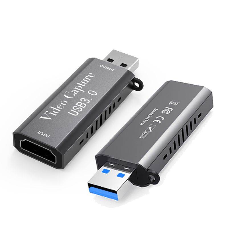 KANAV Audio Video Capture Cards, 1080P HDMI USB Video Capture Card USB 2.0 Record to DSLR Camcorder Action Cam, Computer for Gaming, Streaming, Teaching, Video Conference or Live Broadcasting