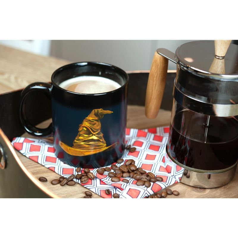 Seven20 Harry Potter Slytherin 20oz Heat Reveal Ceramic Coffee Mug | Color Changing Cup