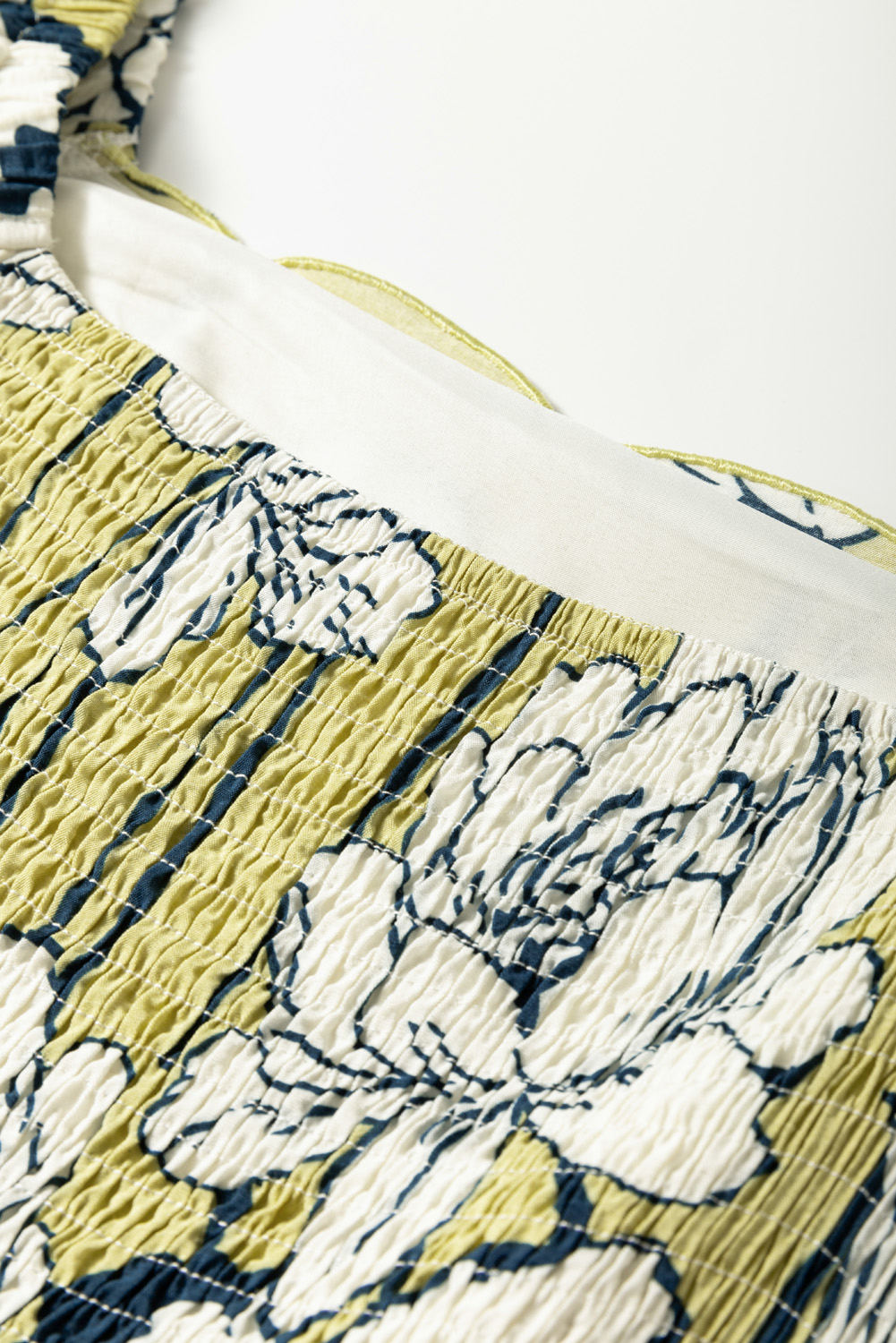 Black Leopard Patchwork Split Neck Ruffle Plus Size Dress