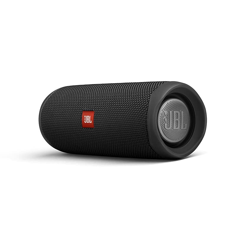FLIP 5, Waterproof Portable Bluetooth Speaker, Black (New Model)