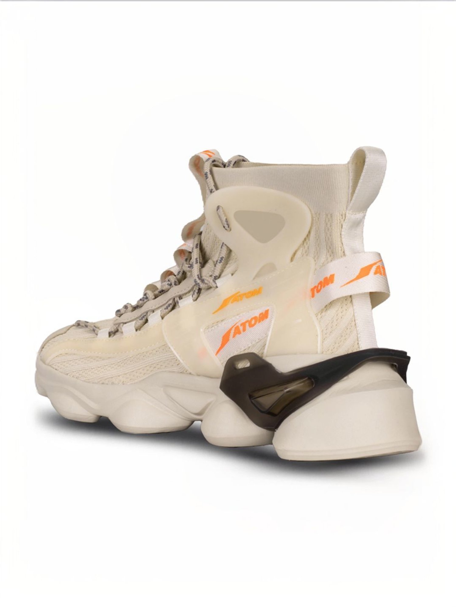 Atom Men's Gansta1 Beige Running Shoes