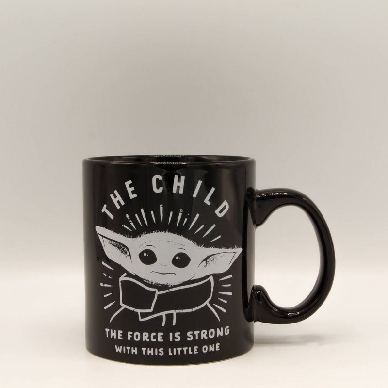 Star Wars - The Child Mug Black & White - 20oz