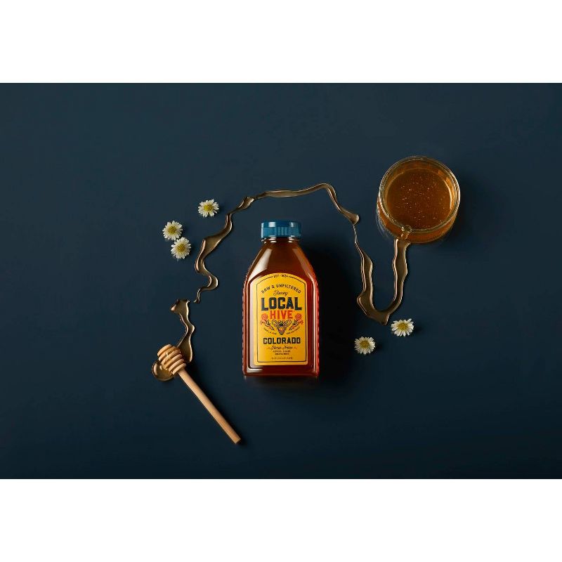 Local Hive Colorado Raw & Unfiltered Honey -12oz